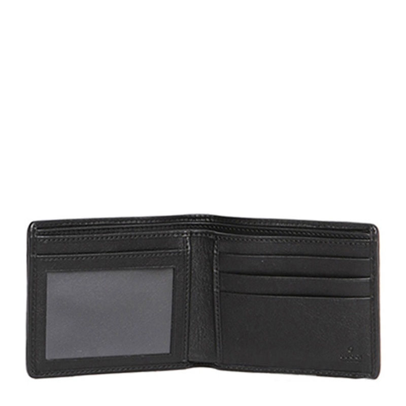 Gucci Double-folded Wallet In Black