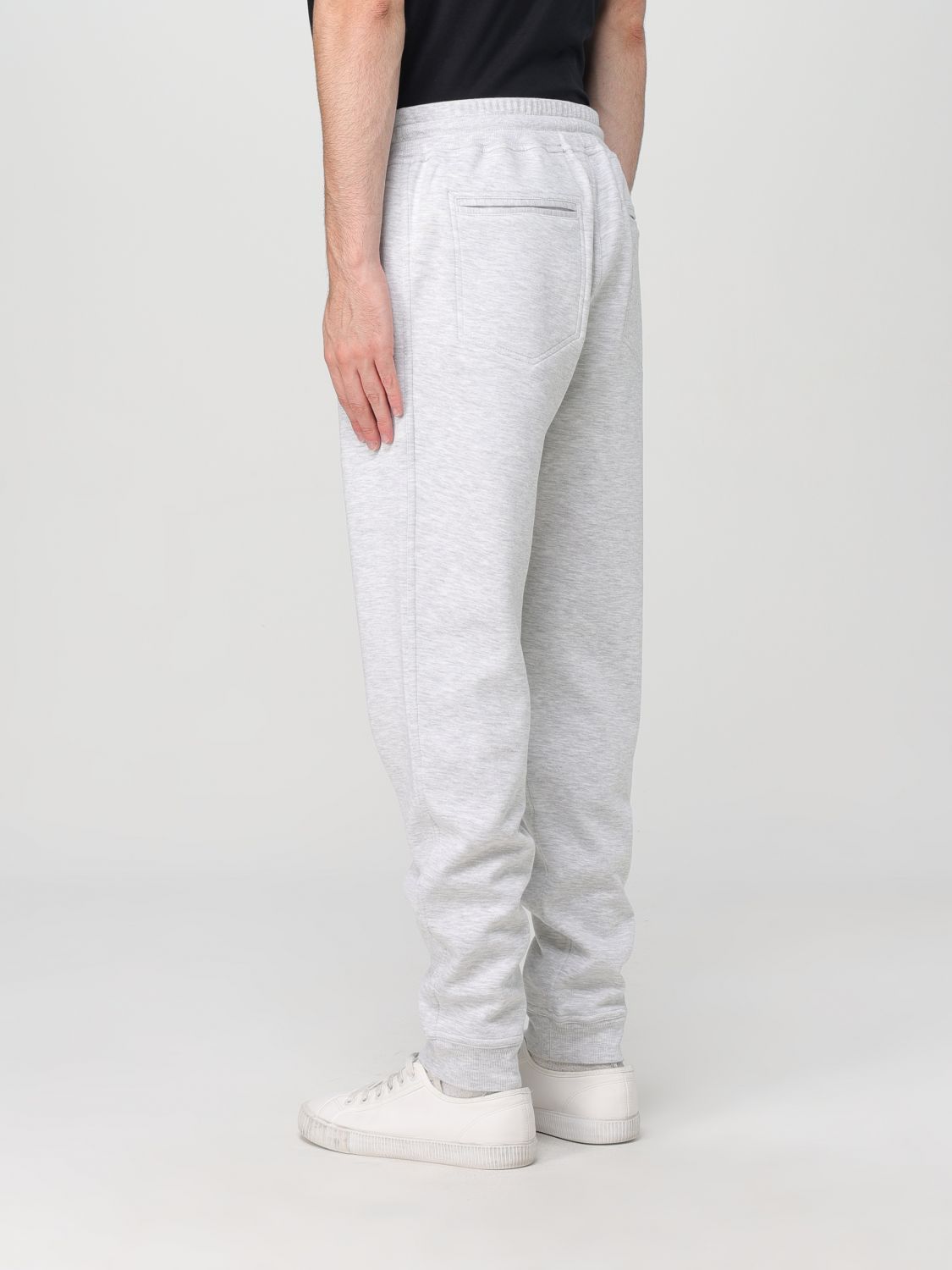 Brunello Cucinelli Drawstring Tapered-leg Joggers In White