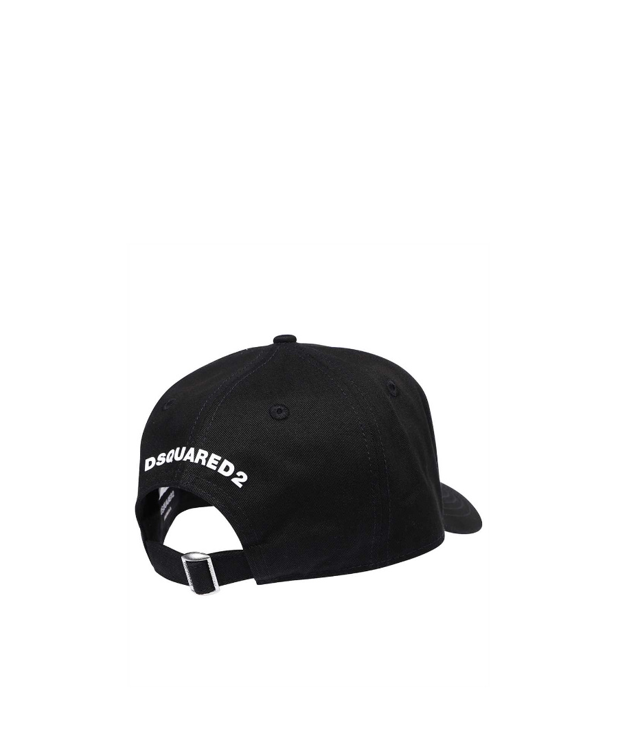 Shop Dsquared2 Logo Baseball Cap In Black