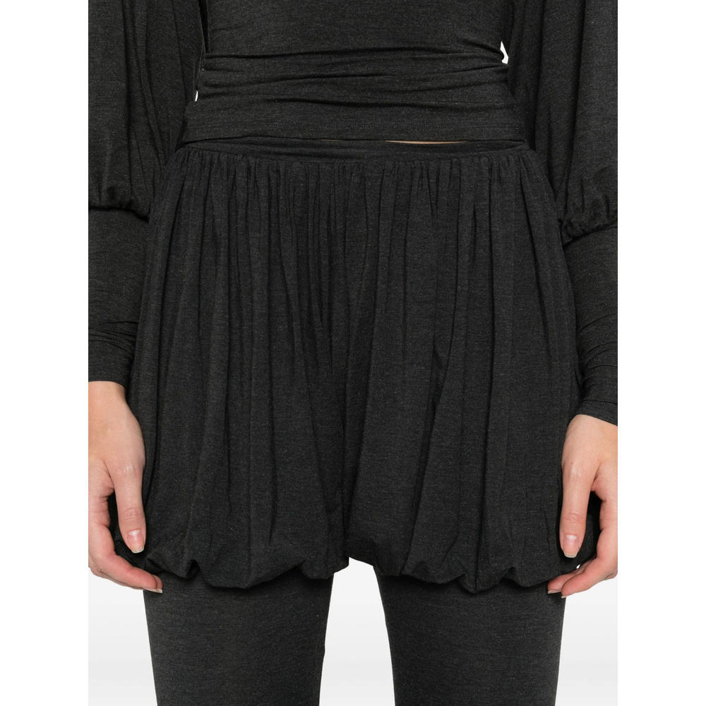 Paloma Wool Elastic Pleated Casual Pants In Black