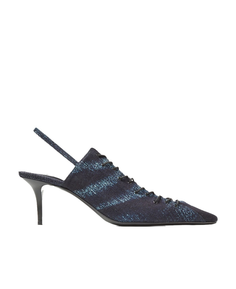Jimmy Choo X Jean Paul Gaultier 60 Slack-heeled Heels In Black