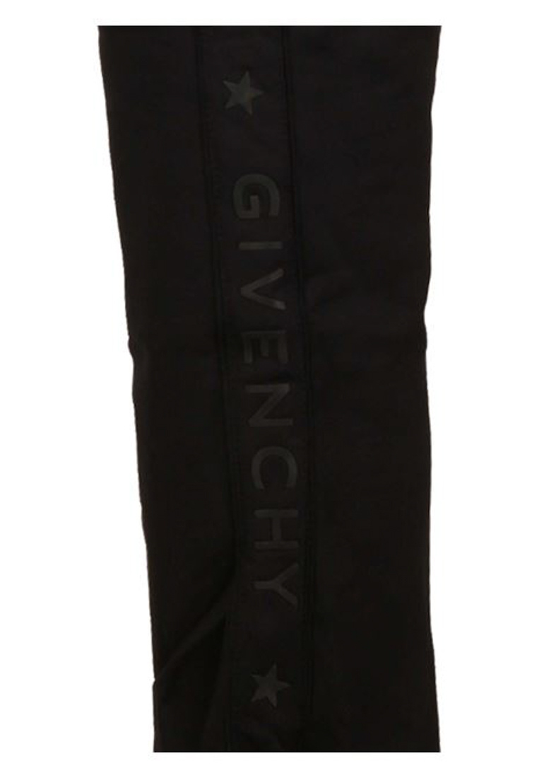 Givenchy Branded Sides Straight Trousers In Black