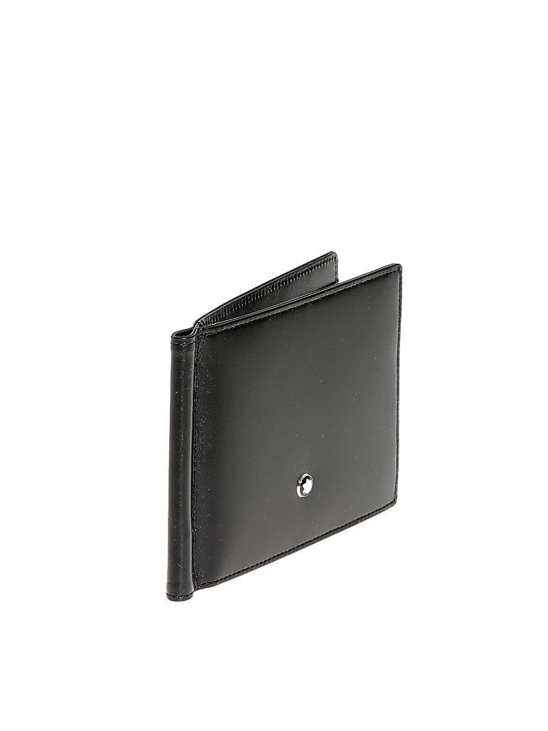 Montblanc Clip Wallet In Black