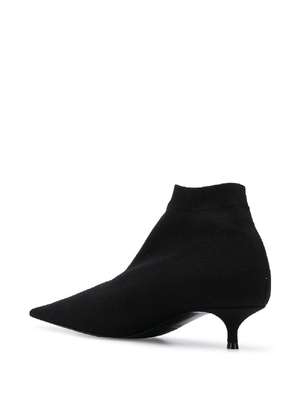 BALENCIAGA PRINTED LOGO BOOTS