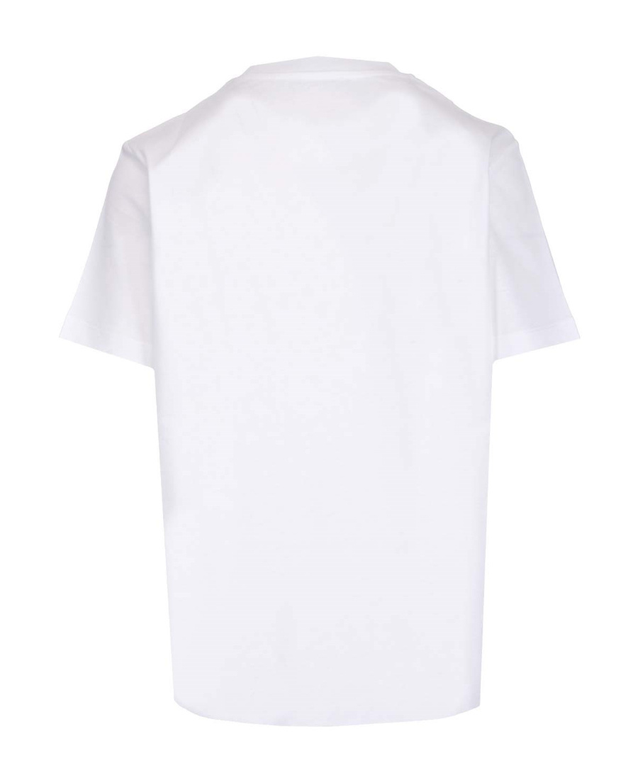 BALMAIN RHINESTONE LOGO T-SHIRT 