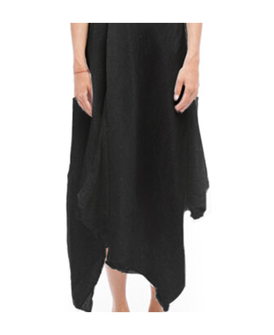 Marc Le Bihan Pleated Dress In Black