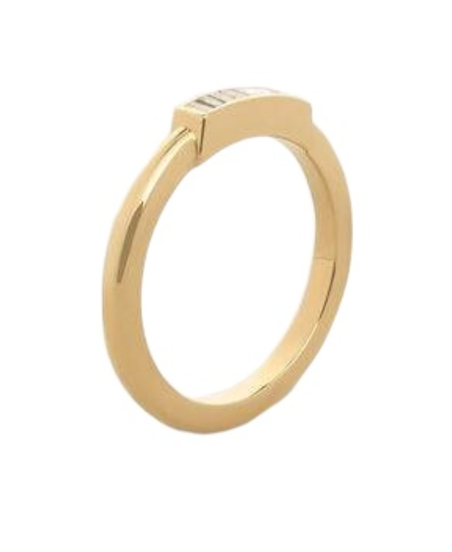 Celine Classic Ring In Yellow