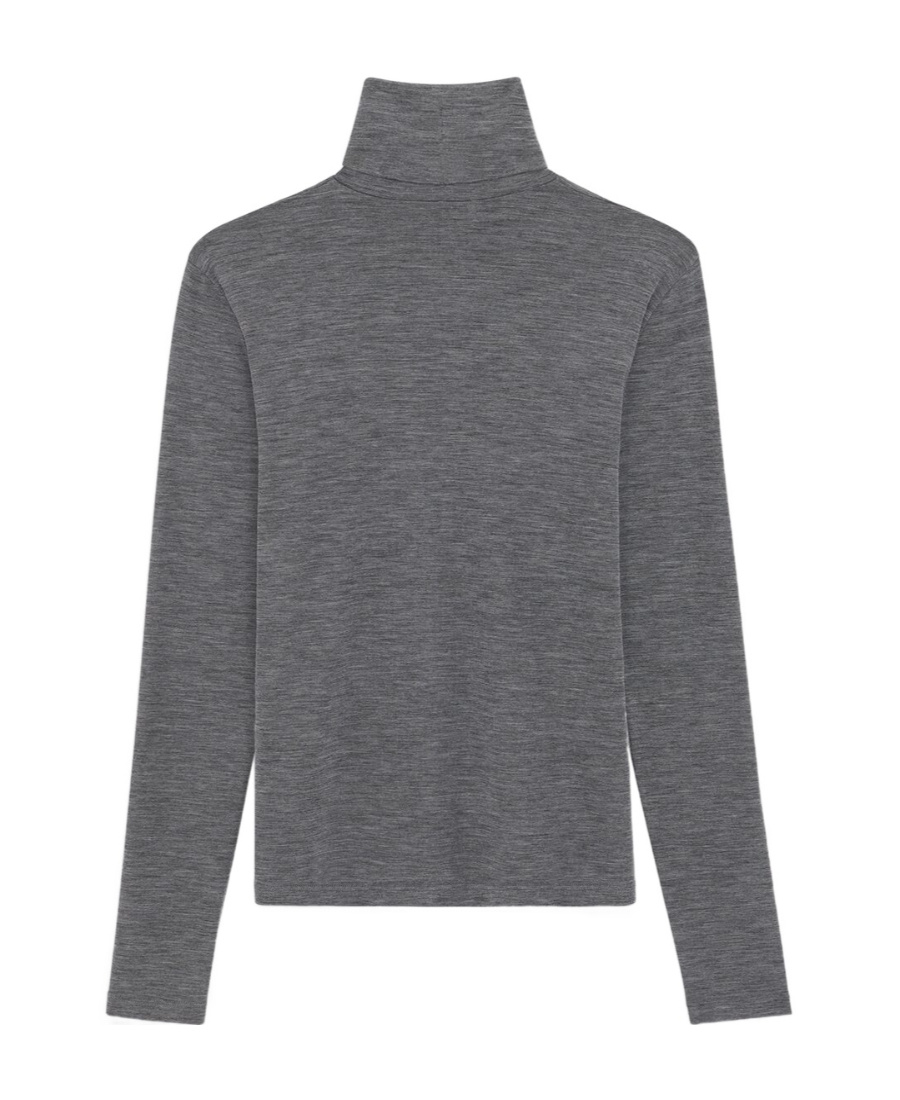 SAINT LAURENT SAINT LAURENT TURTLENECK LONG-SLEEVED JUMPER