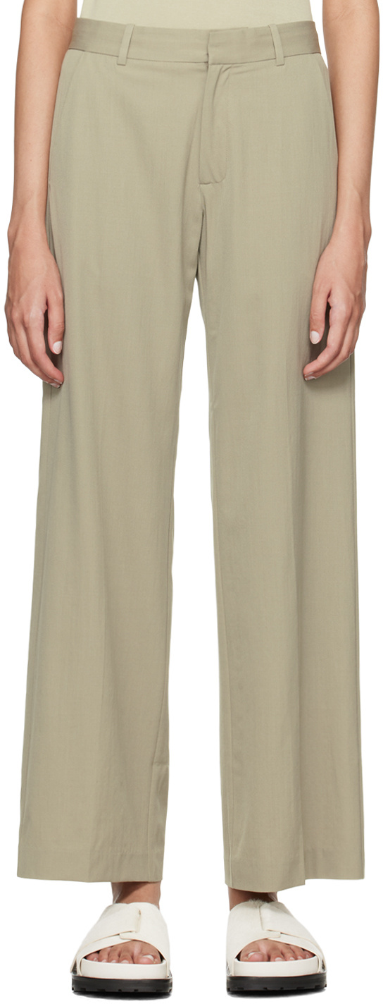 St Agni Green Carter Trousers