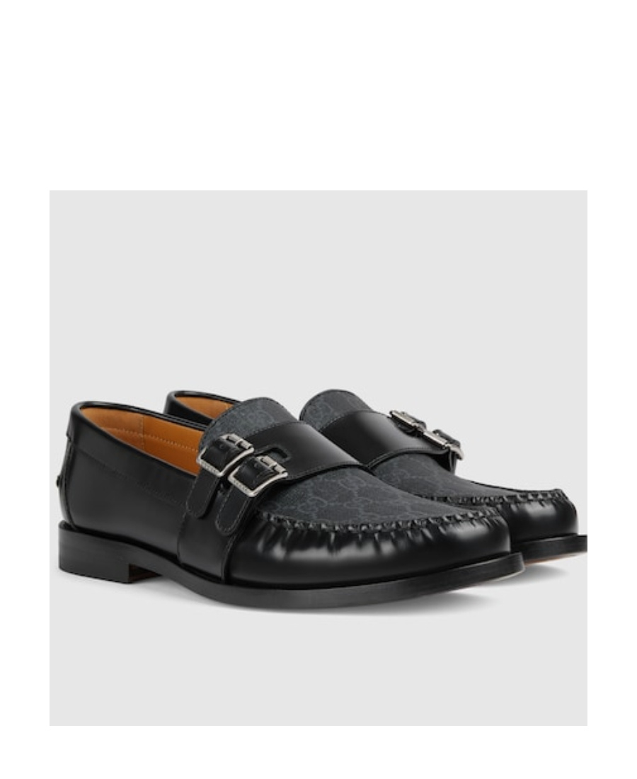 Gucci Men's Leather Loafers In Black