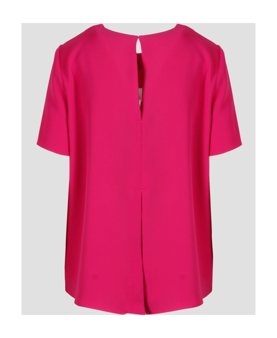 P.a.r.o.s.h Short-sleeve Blouse In Pink