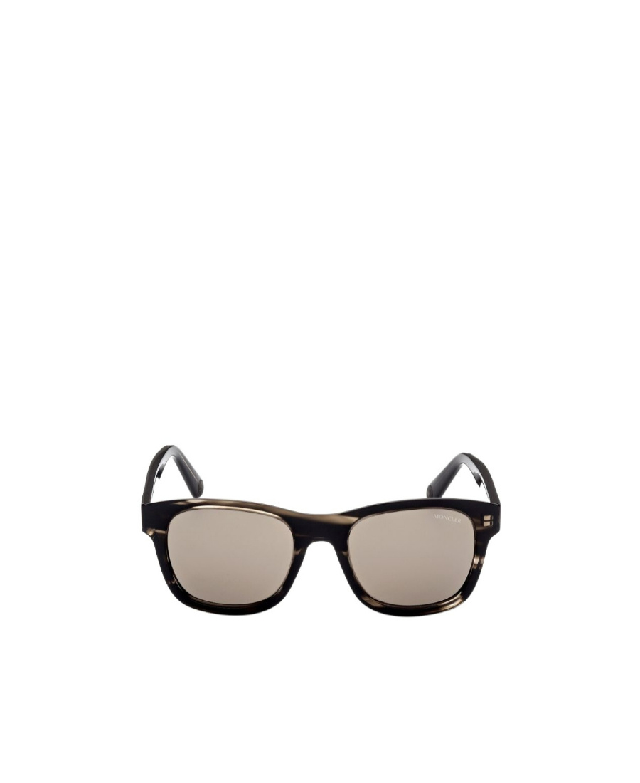Moncler Eyewear Square Frame Sunglasses In Nude