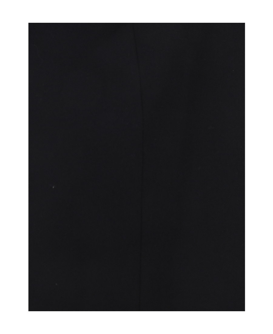 Balmain Curved-waist Fitted Skirt In Black