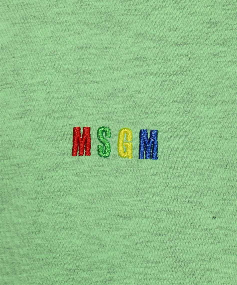 Msgm Cotton T-shirt In Green