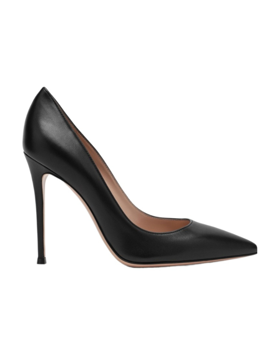 Gianvito Rossi Gianvito 105 Camoscio High Heel Pumps In Black