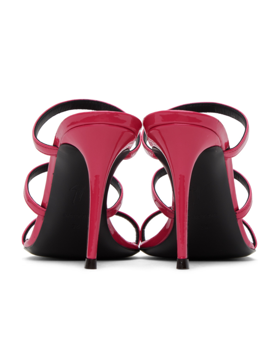 Giuseppe Zanotti Pink Clandestino Heeled Sandals In Fiesta