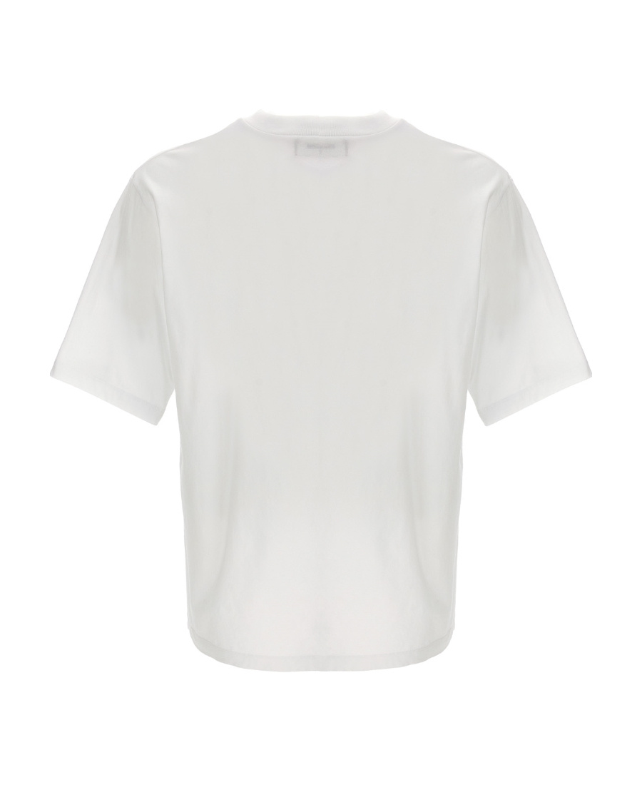 Shop Dsquared2 Logo-print Cotton T-shirt In White