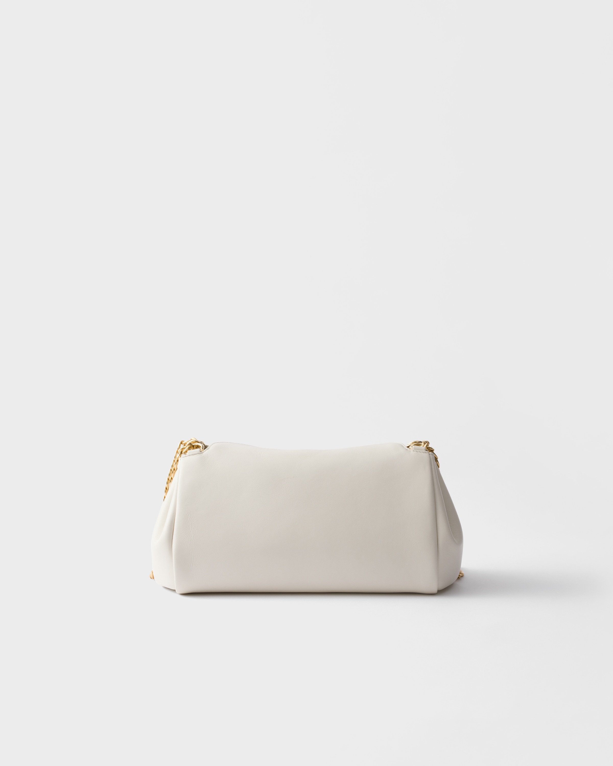 Prada Small Tumulte Bag In Nappa In White