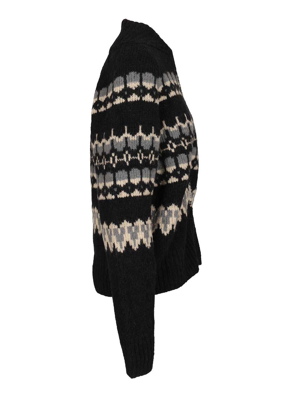 Barena Venezia Sweater Barena Woman Color Black In Black