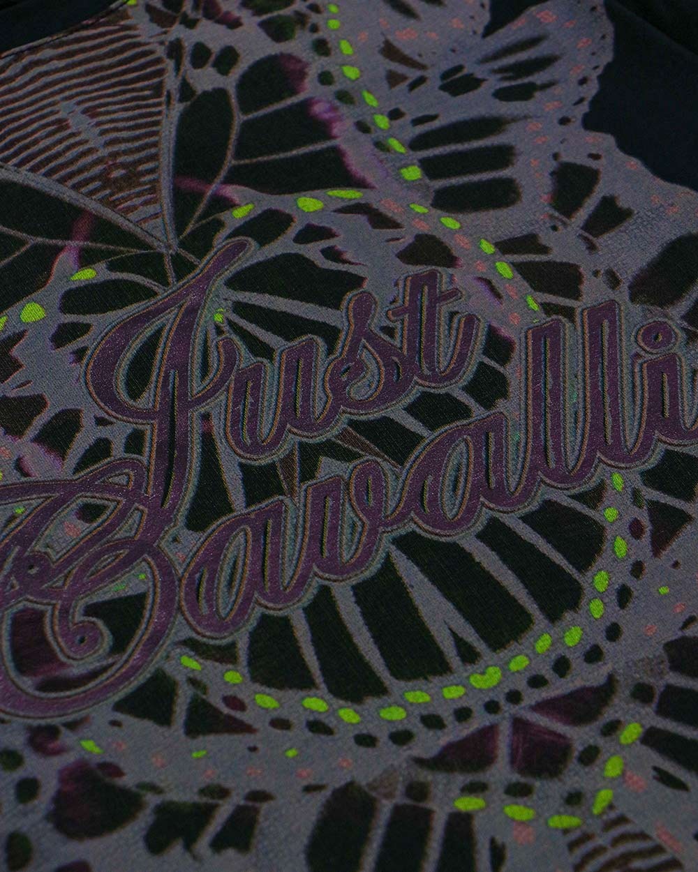 Just Cavalli Printed T-shirt In Black