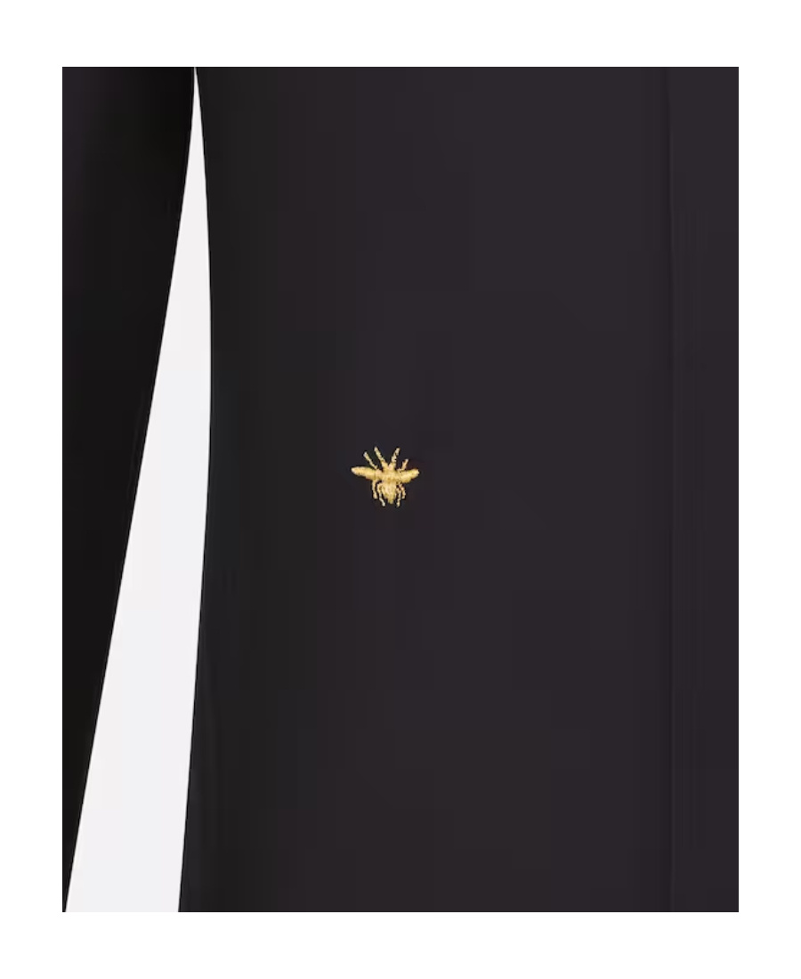 Dior Homme Bee Embroidered Shirt In Black