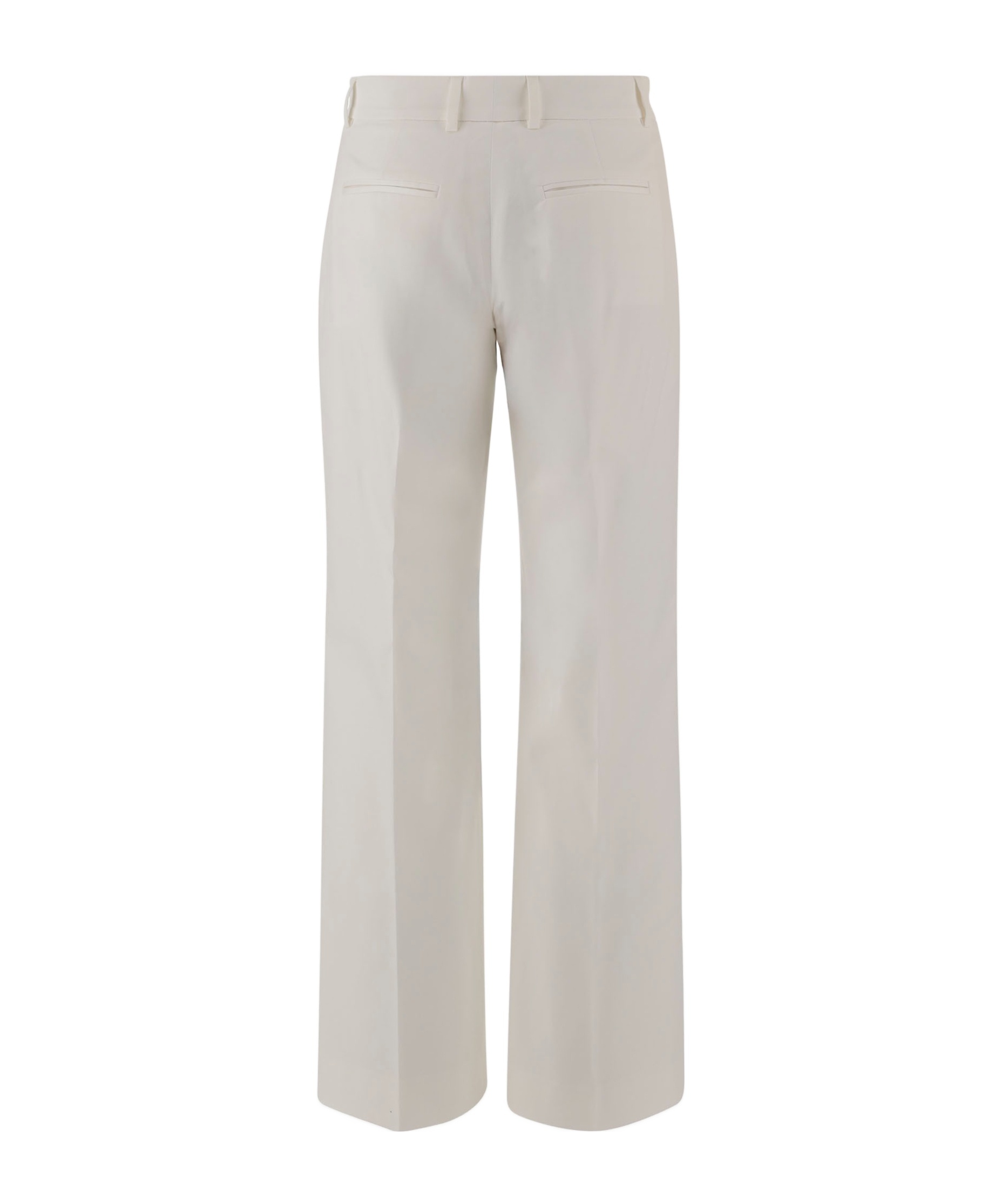 Shop Ql2 Belt Loops Casual Pants In Gray