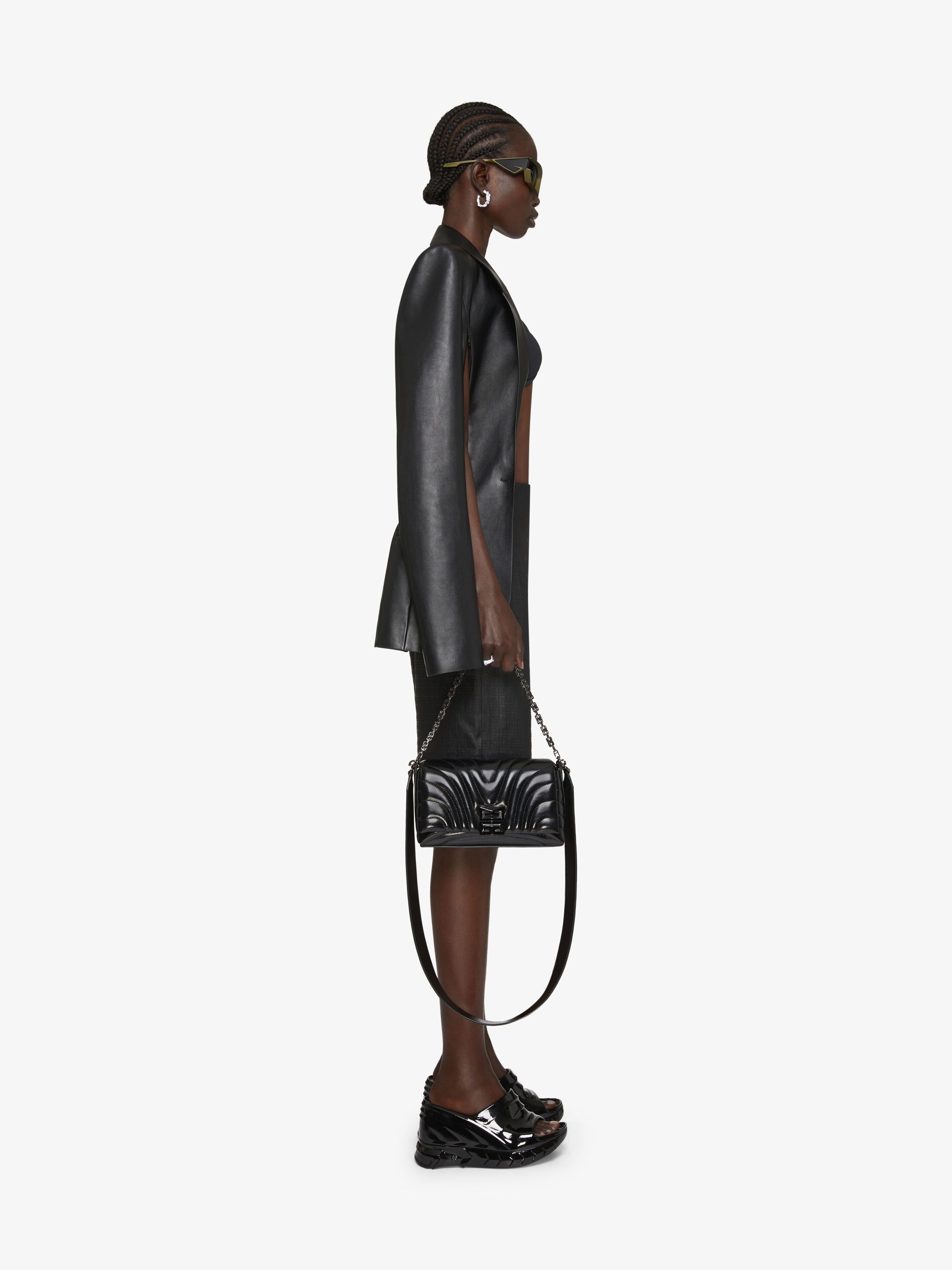 Givenchy 4g Pattern Skirt In Black