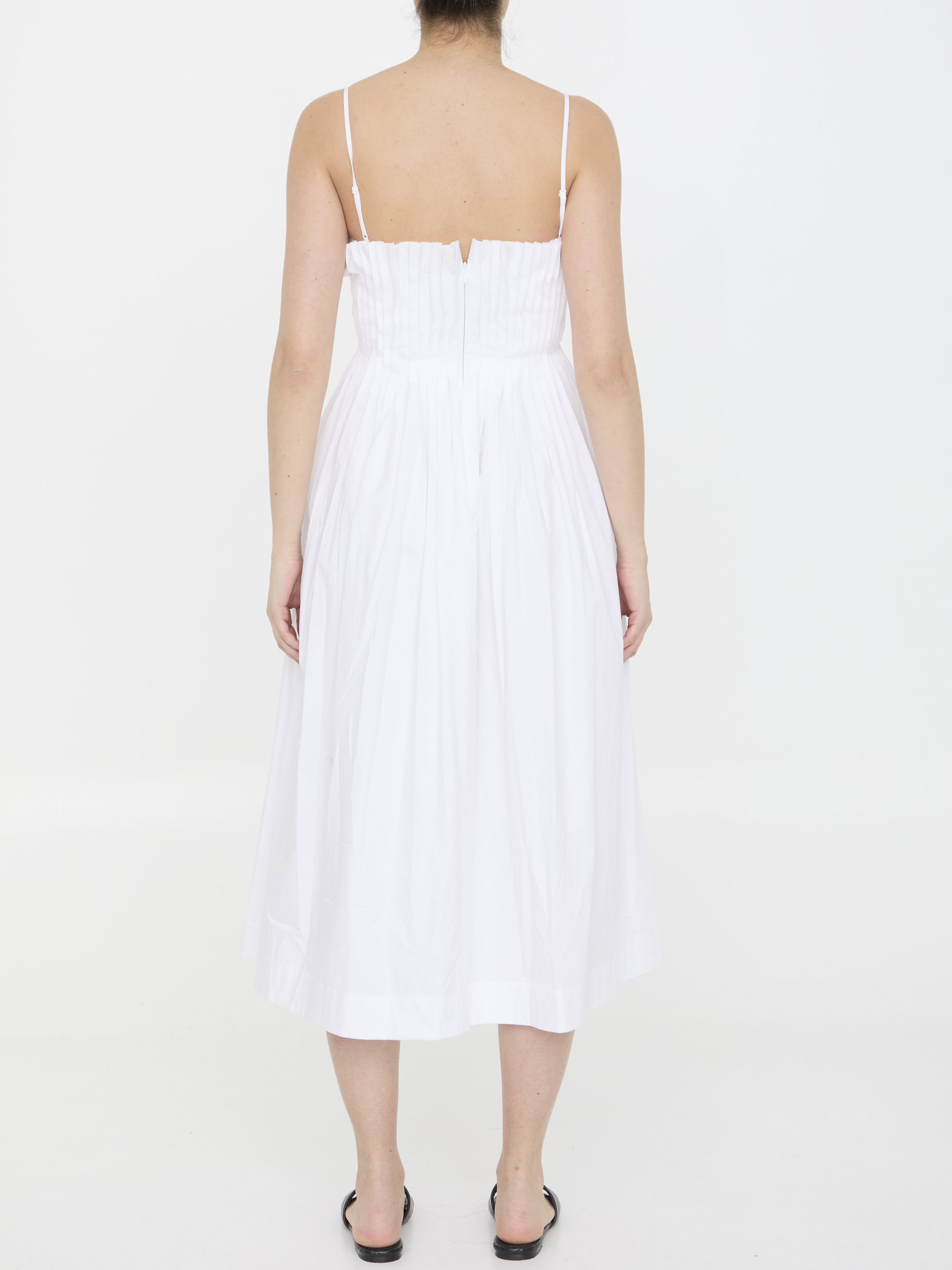 STAUD STAUD REGULAR FIT MIDI BELLA DRESS 