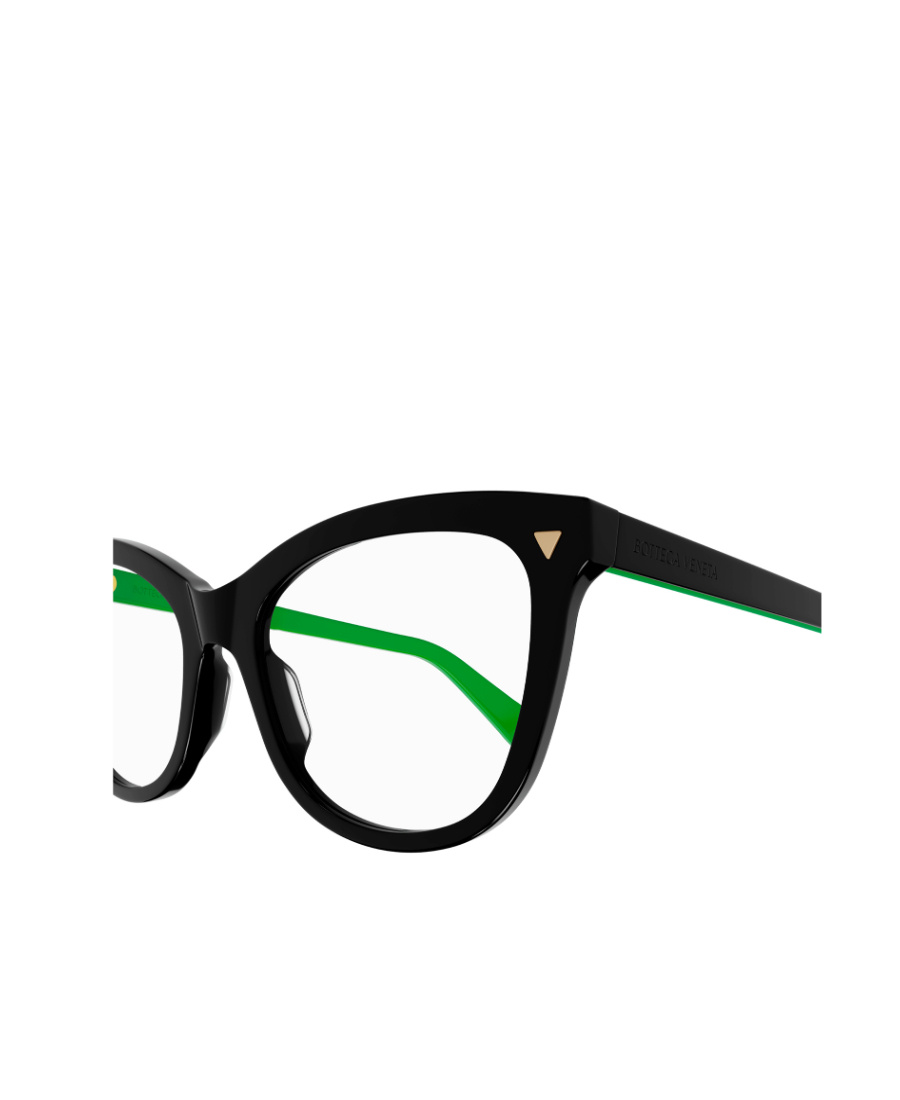 Bottega Veneta Eyewear Cat-eye Frame Glasses In Black