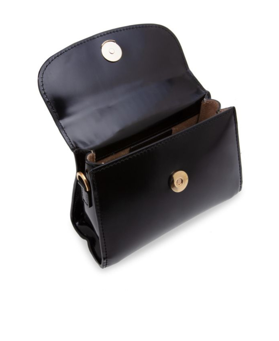 By Far Mini Tote Bag In Black