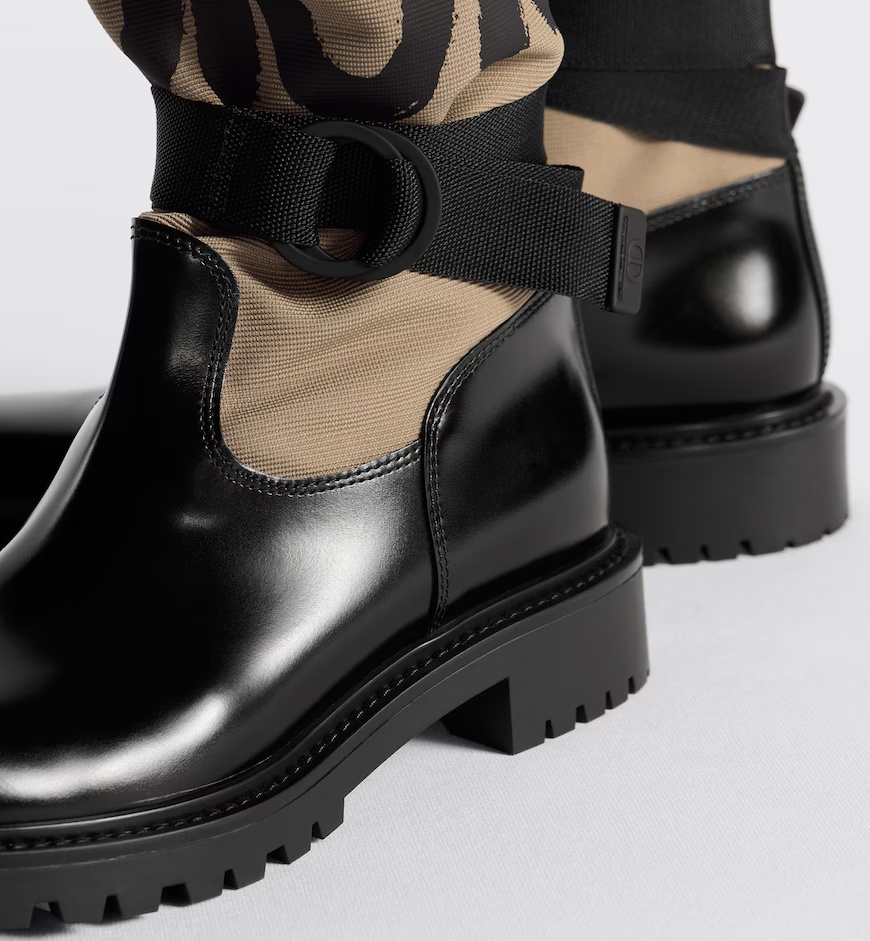 Shop Dior D-major Boot In Black