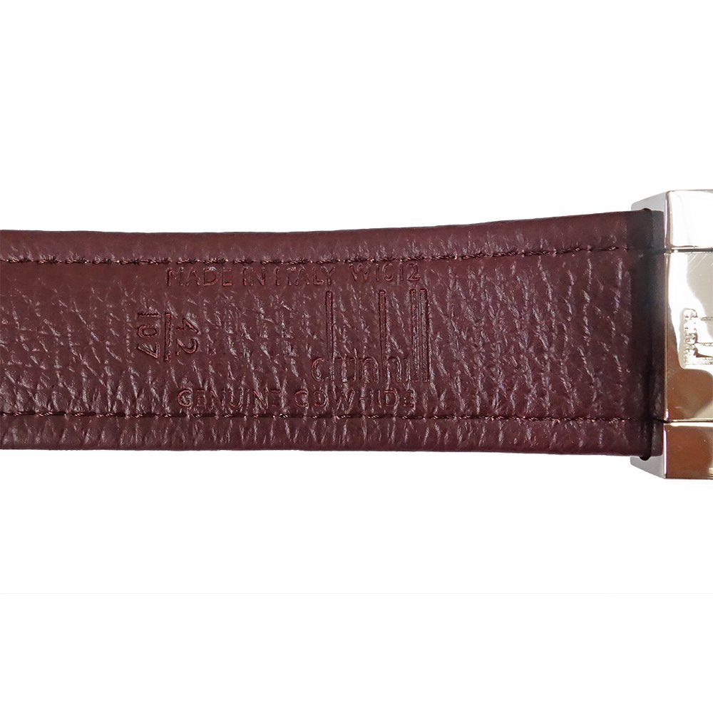 DUNHILL LOGO DOUBLE-SIDED BELT 