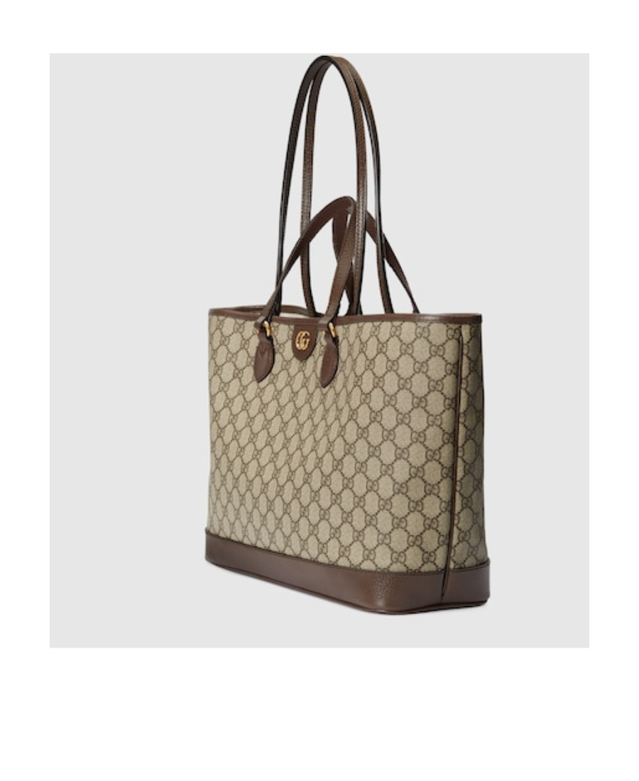 Gucci Ophidia Gg Mini Tote Bag In Nude