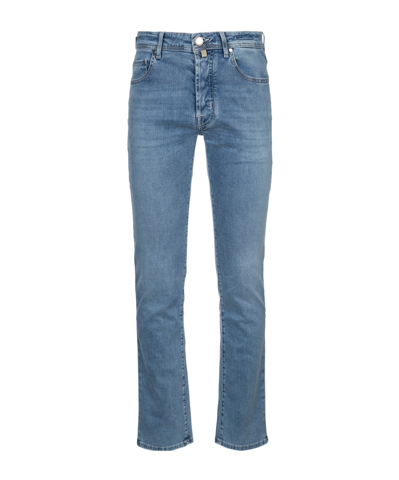 Jacob Cohen Jeans With Belt Loops In Blue