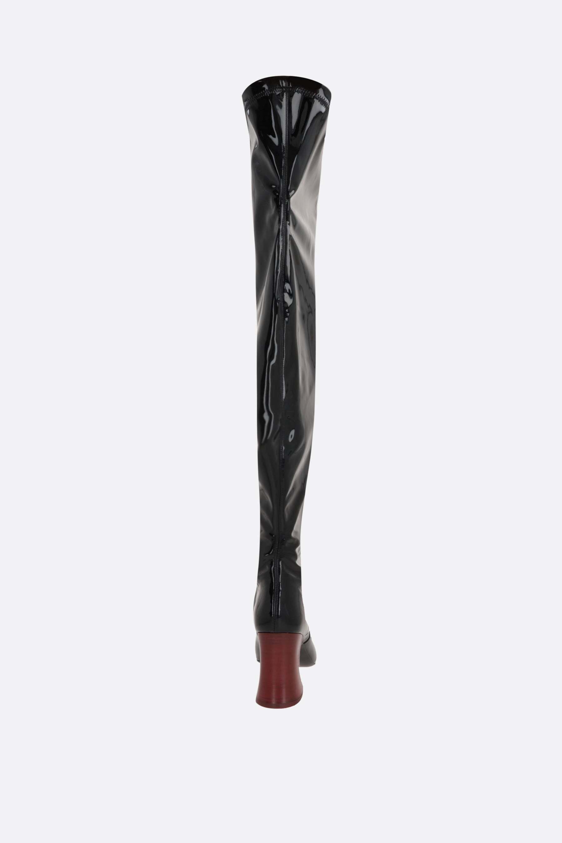 Chloé Janis Over-the-knee Boots In Black In Black