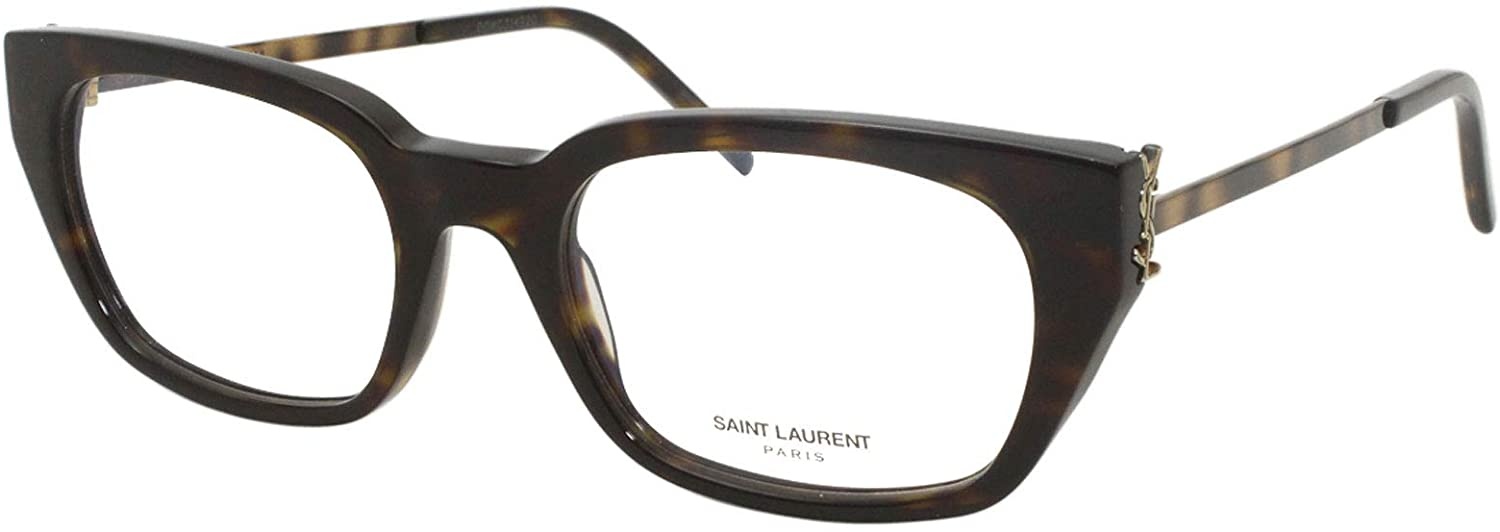 Saint Laurent Logo Flat Mirror In Black