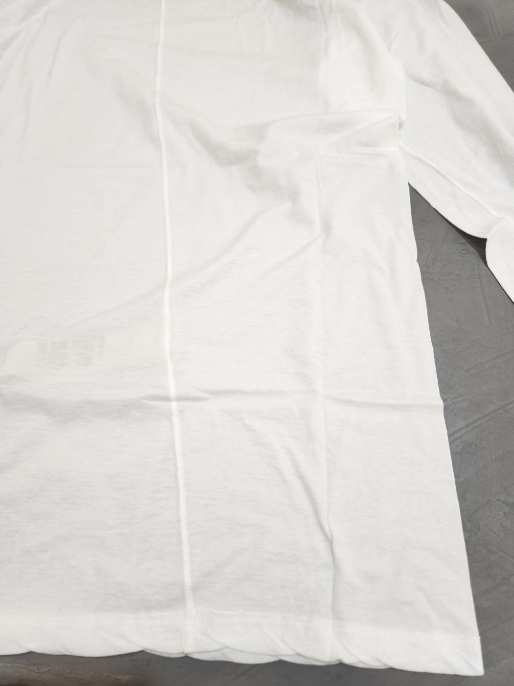 Rick Owens Drkshdw Long-sleeved T-shirt In White