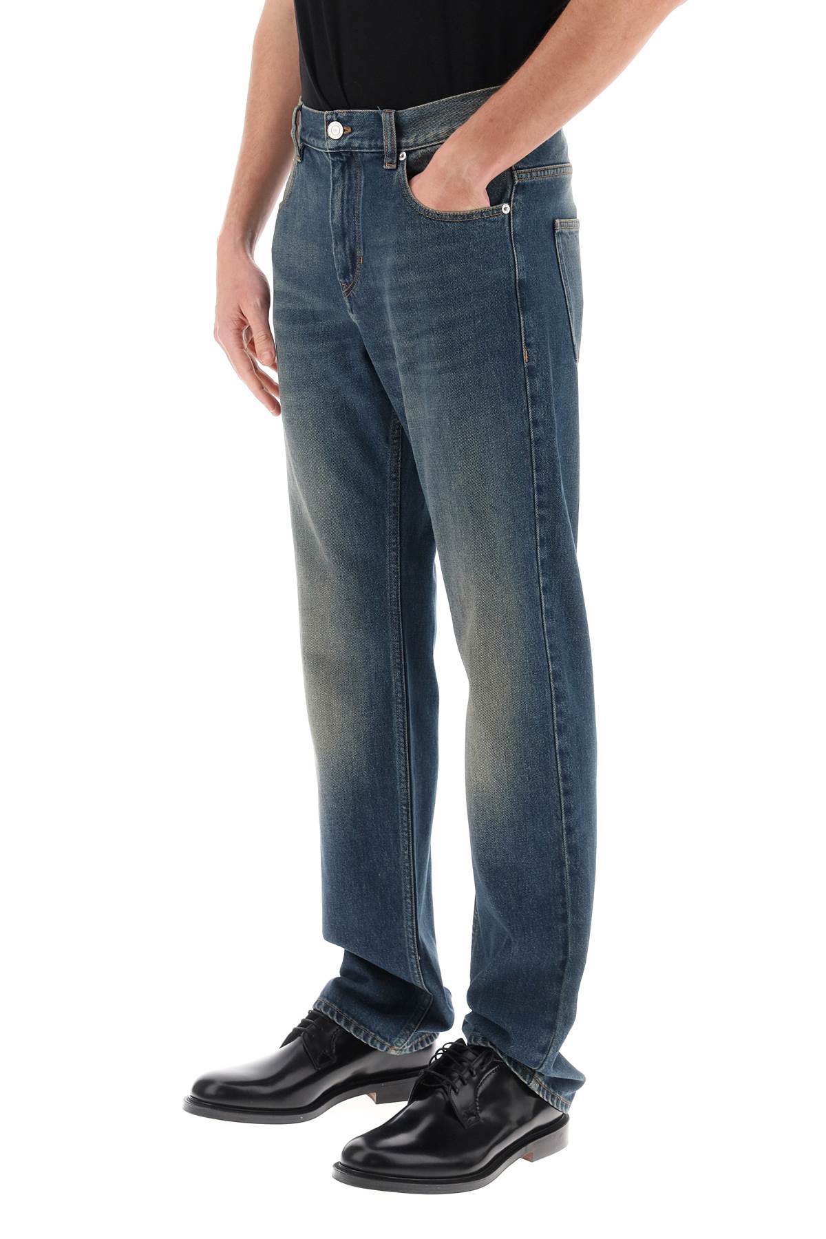 Isabel Marant Logo Patch Flared Jeans In Black