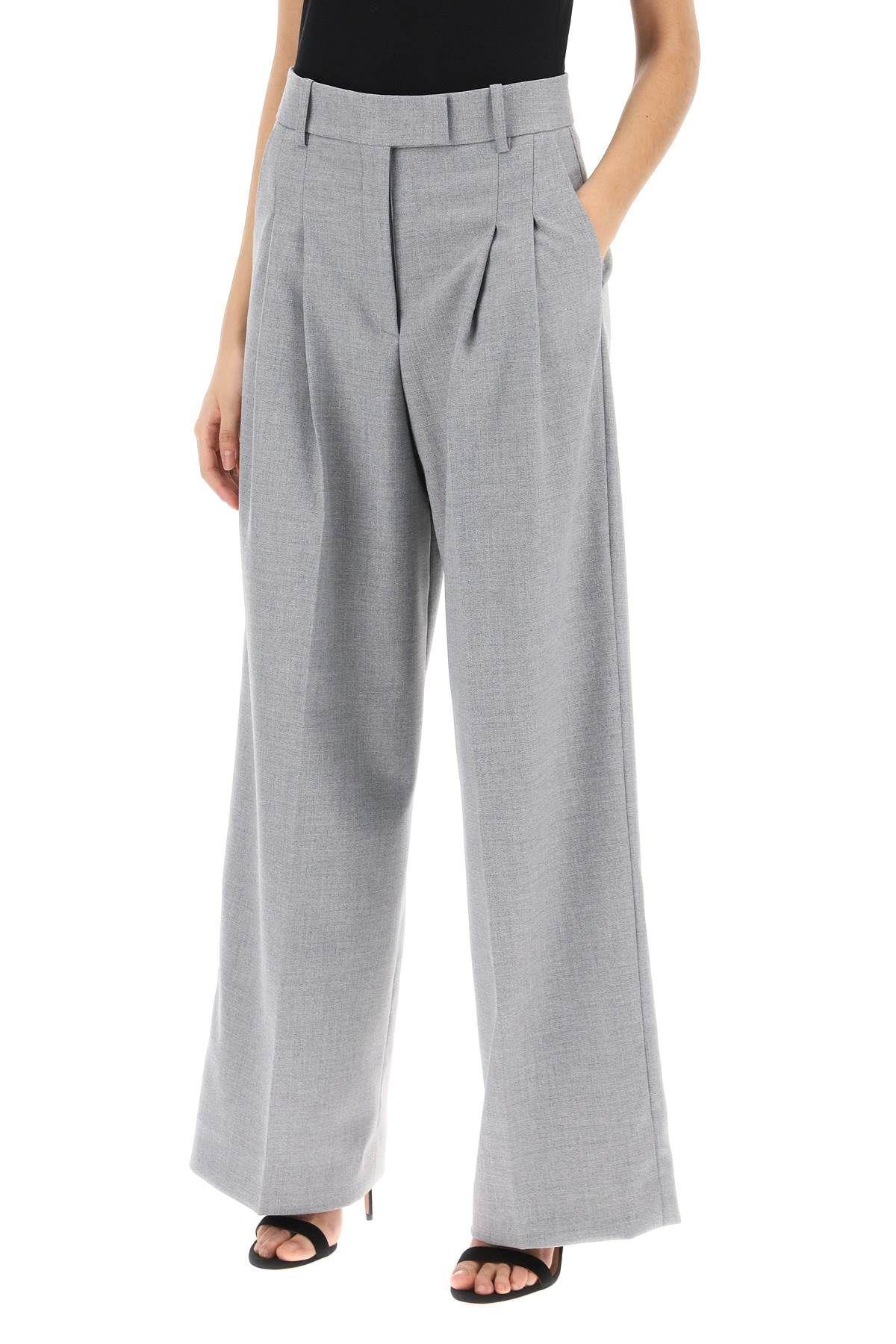 By Malene Birger High-waist Wide-leg Trousers