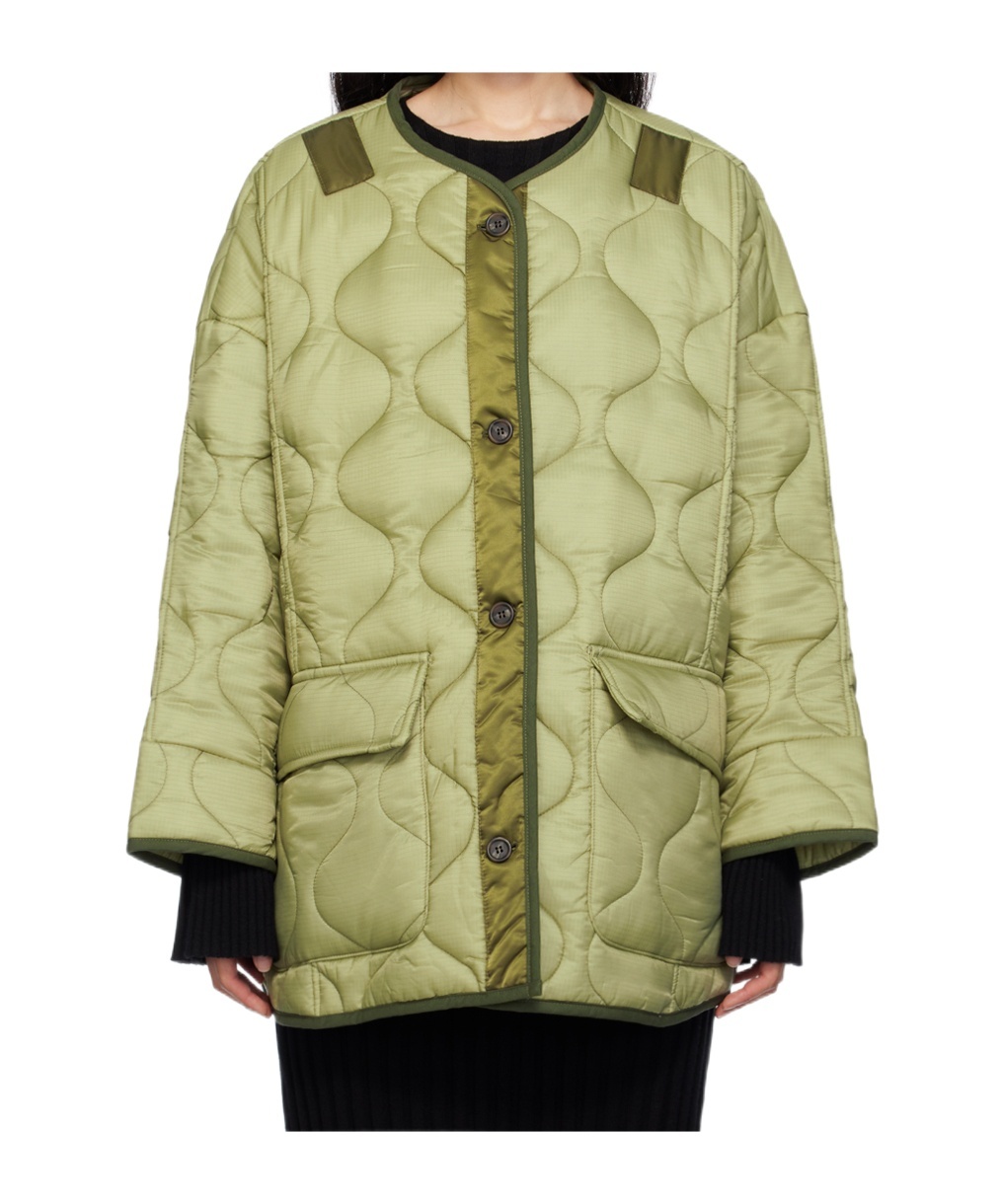 The Frankie Shop Teddy Oversized Quilted Jacket
