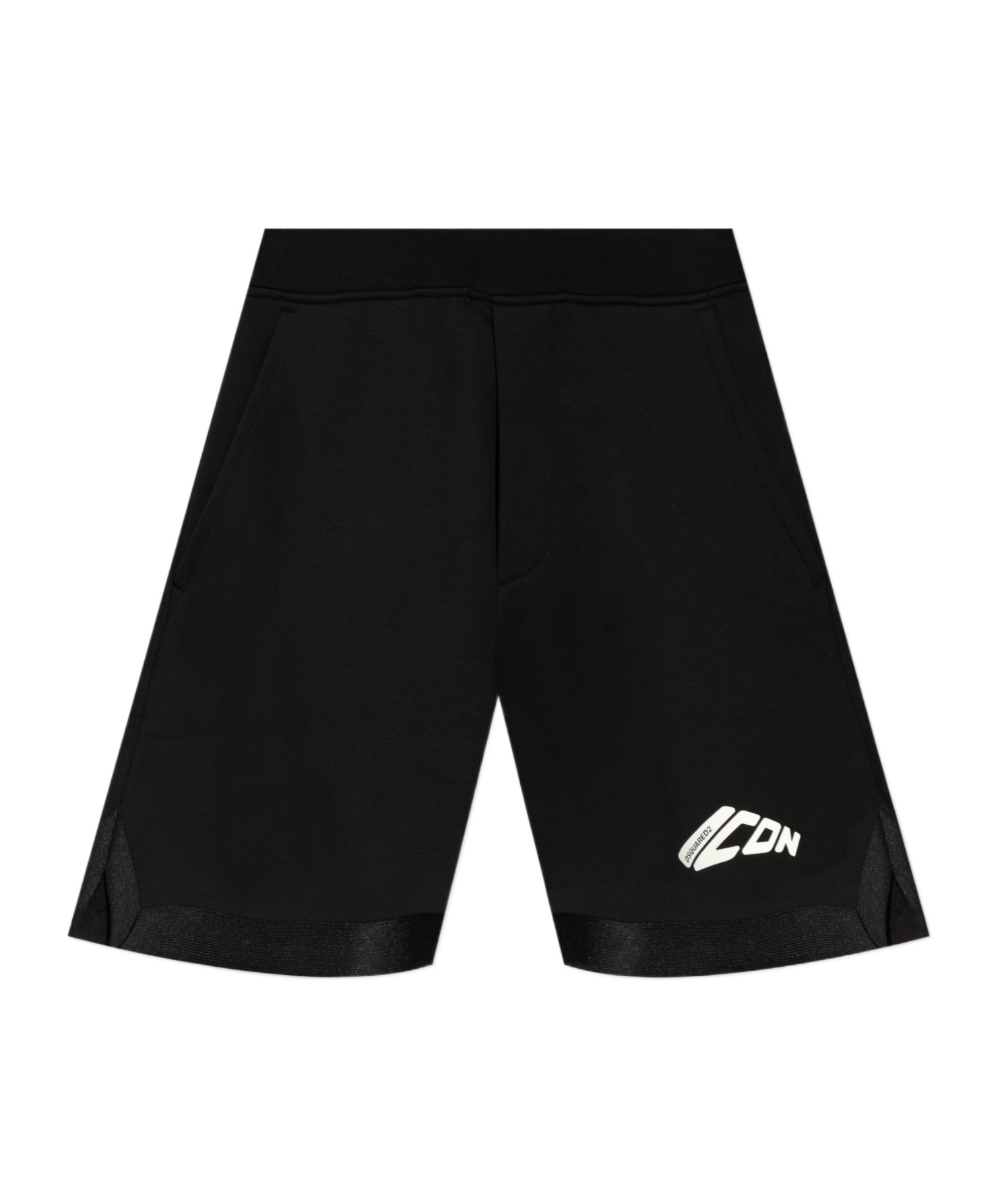 Dsquared2 D2 Icon New Generation Sweat Shorts In Black