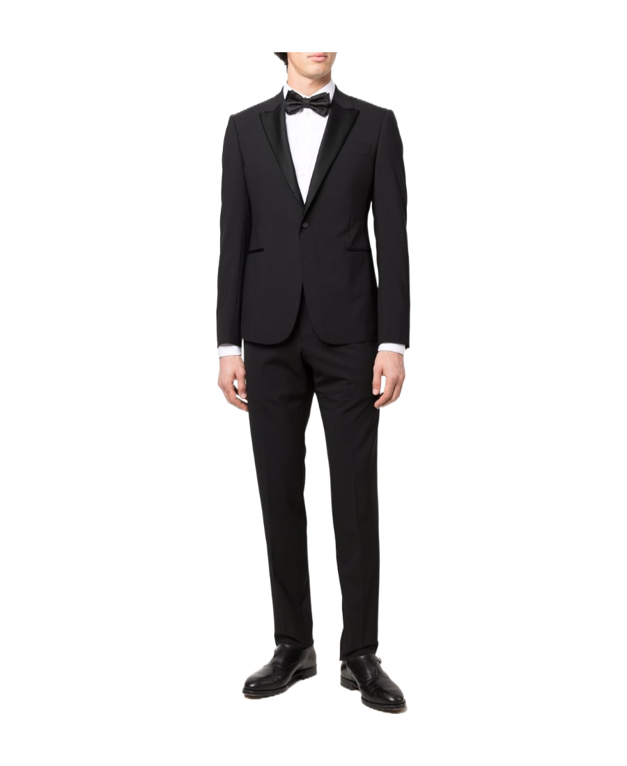 Emporio Armani Jacket And Trouser Suit In Black