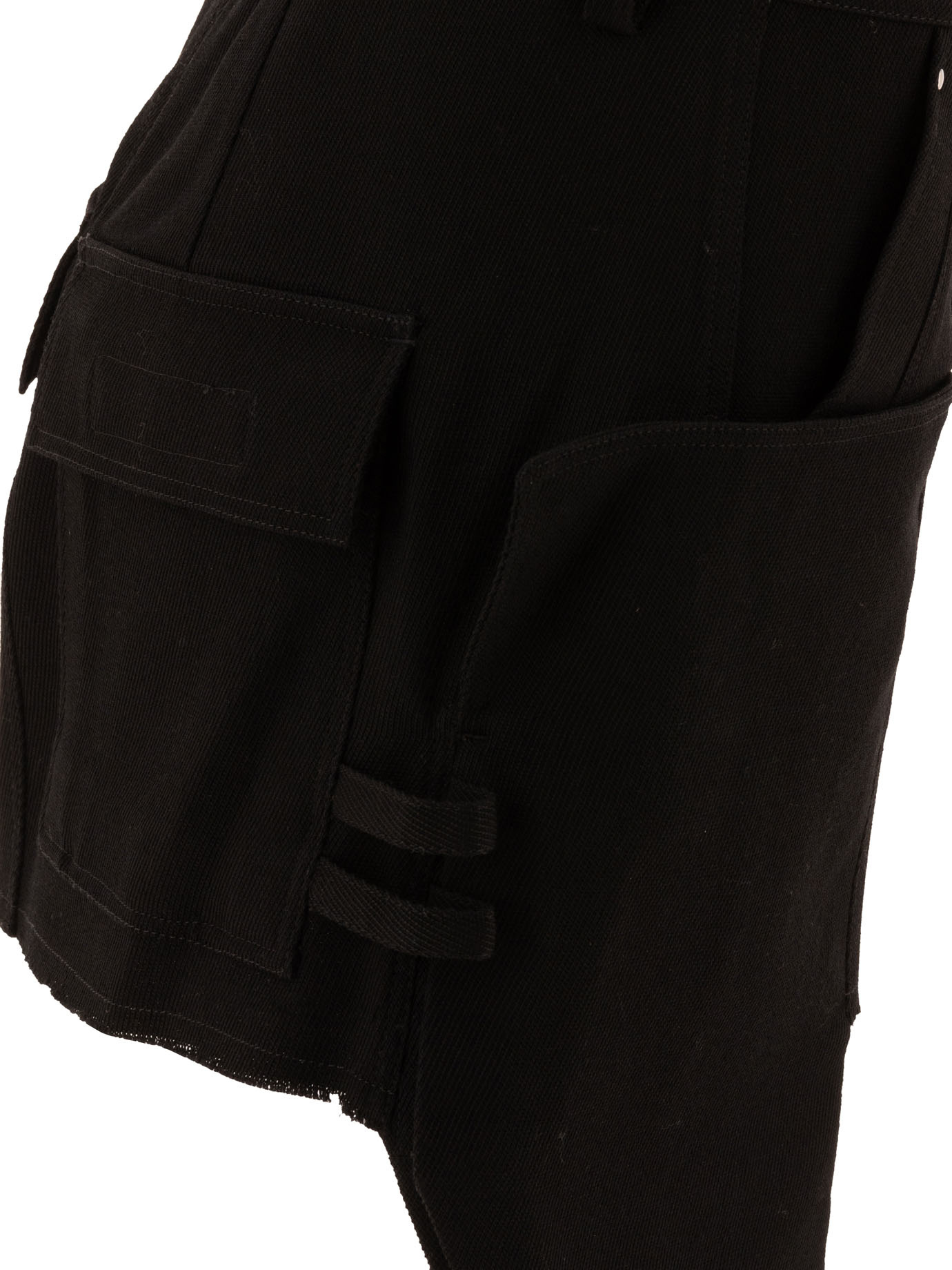 Rick Owens Stefan Mini Skirt In Black