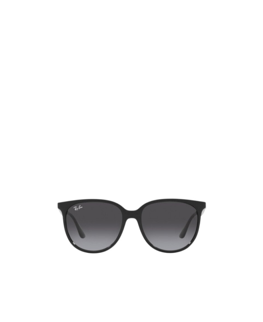 Ray Ban Logo Sunglasses In Gray