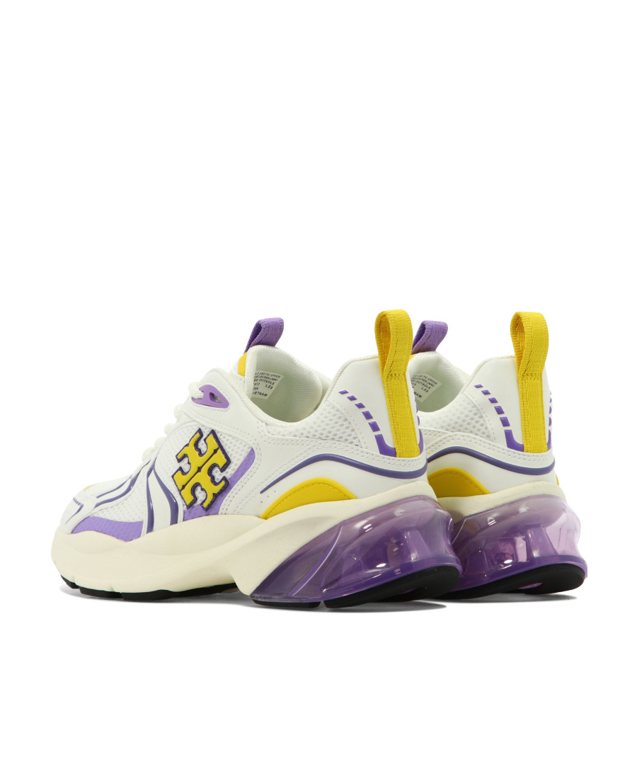 Tory Burch Good Luck Tech Trainers In White