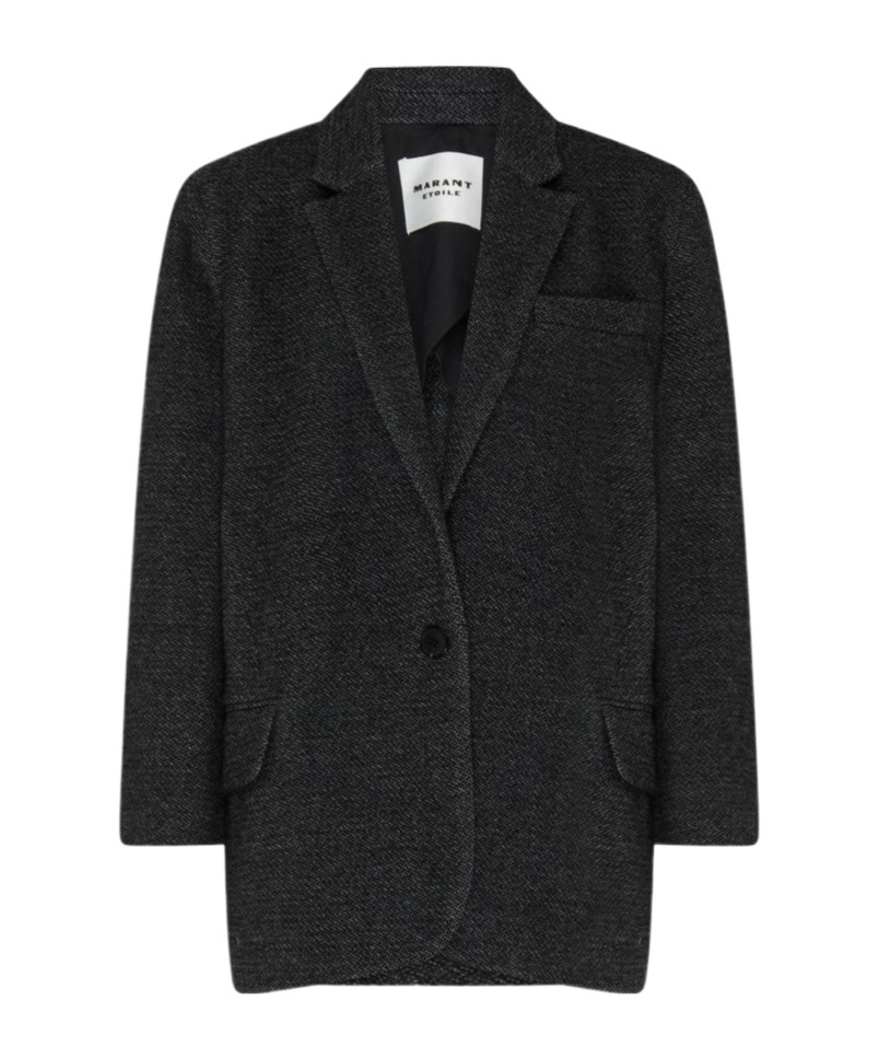 Isabel Marant Étoile Cikaito Jacket In Anthracite Color