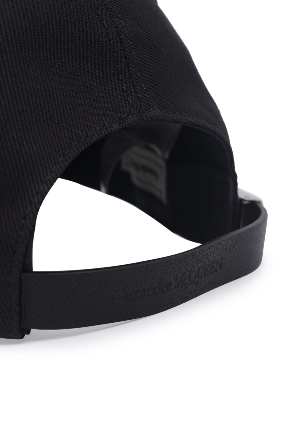 Alexander Mcqueen Baseball Hat With Logo In Black