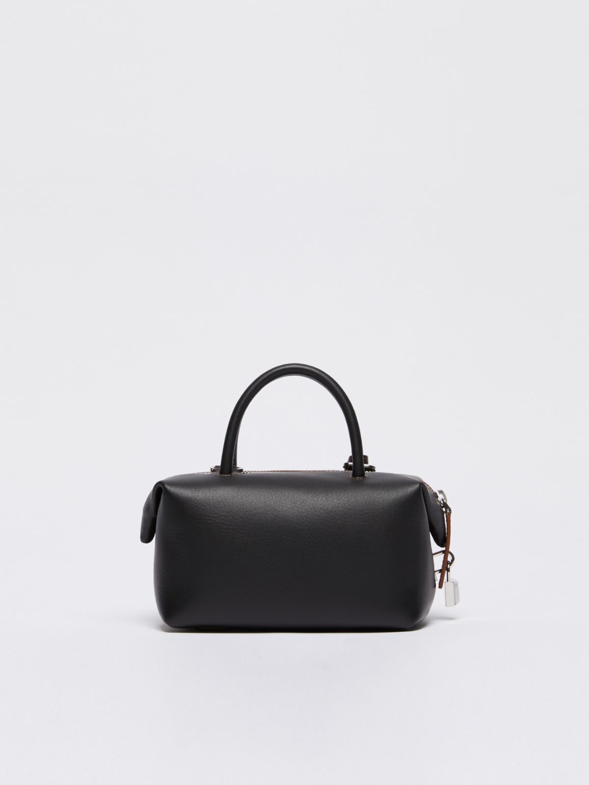 Max Mara Small Natural Leather Bowler Bag