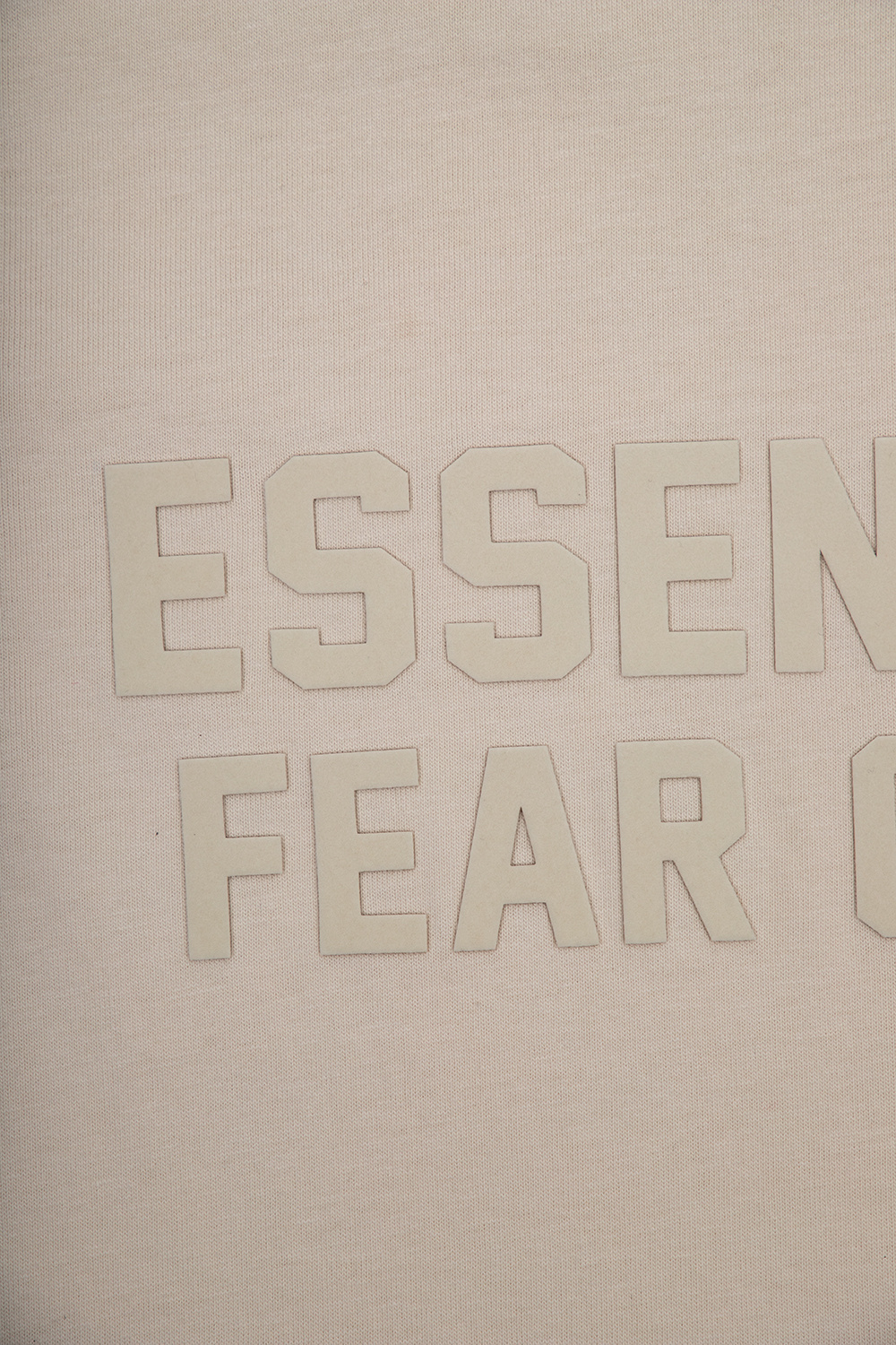 Essentials Logo T-shirt In Nude