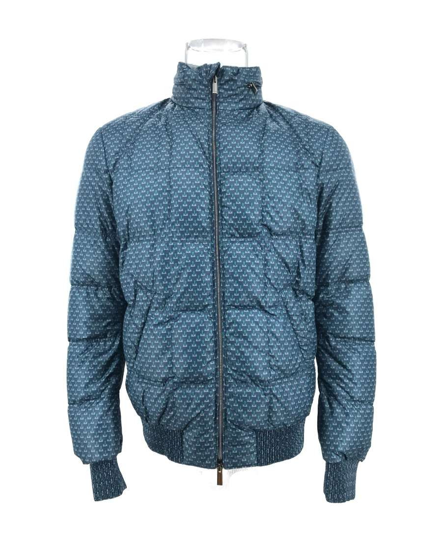 Fendi Long-sleeved Cotton Suit In Blue